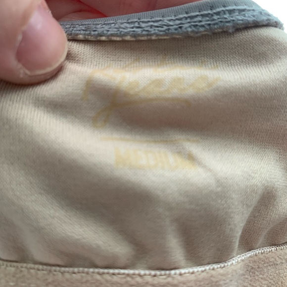 Kortni Jeane V Neck Peplum Top - Picture 3 of 3